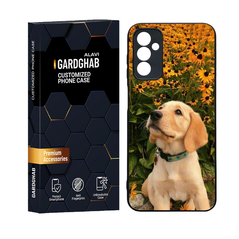 کاور گارد قاب علوی مدل دور ژله ای پشت گلس حیوانات مناسب برای گوشی موبایل سامسونگ Galaxy F13
