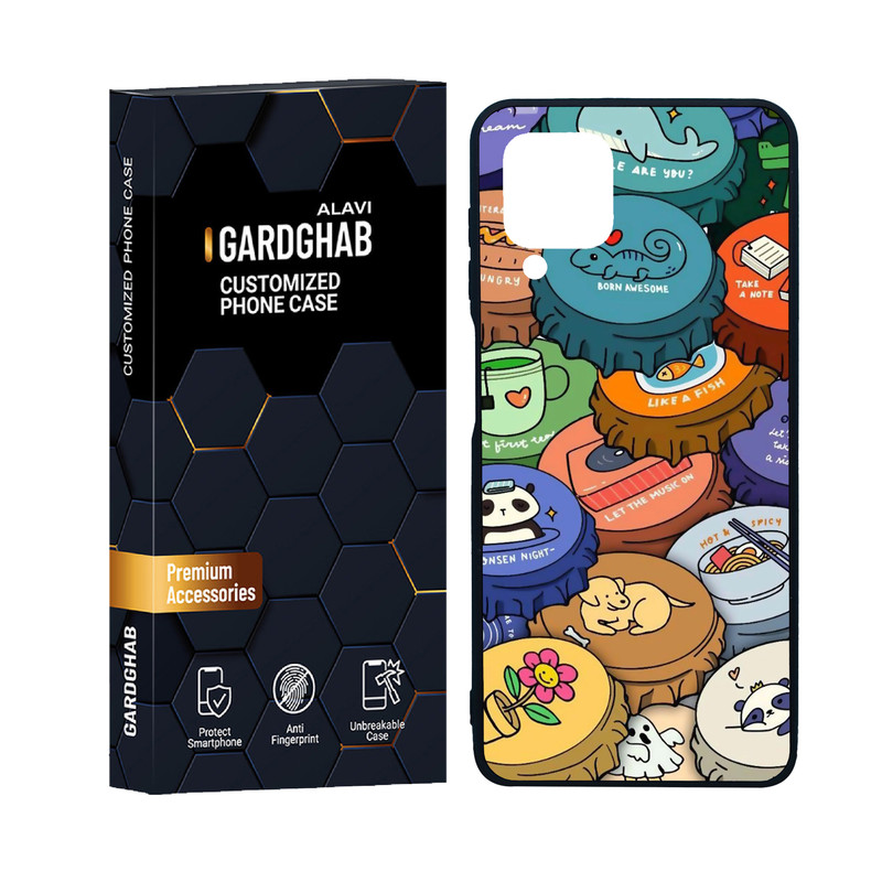 کاور گارد قاب علوی مدل دورژله ای کارتونی و انیمه مناسب برای گوشی موبایل سامسونگ Galaxy F22