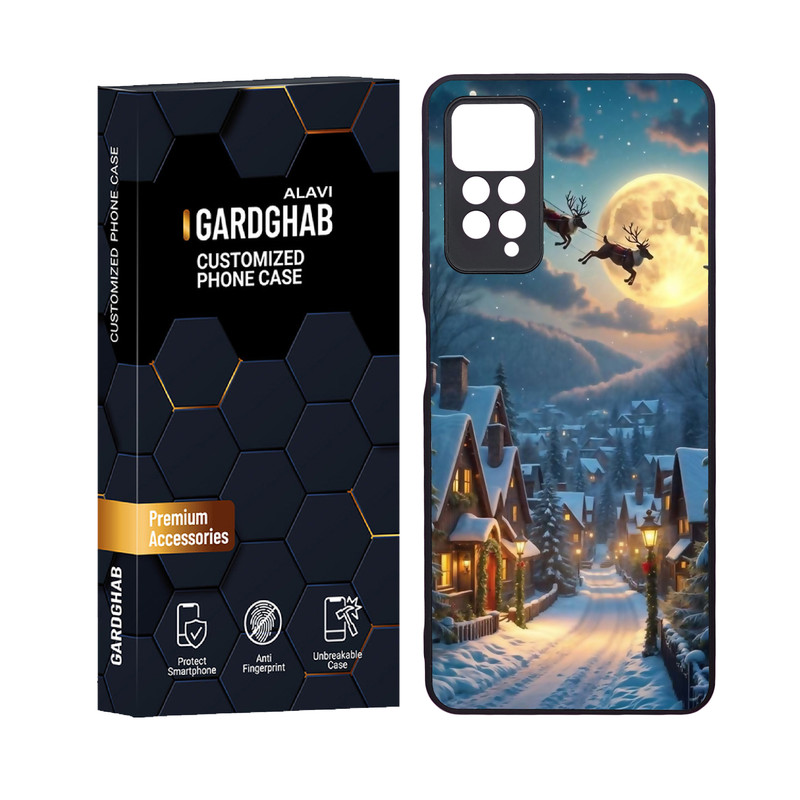 کاور گارد قاب علوی مدل دورژله ای کارتنی و انیمه مناسب برای گوشی موبایل شیائومی Redmi Note 12 Pro 4G