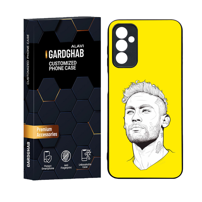 کاور گارد قاب علوی مدل دور ژله ای پشت گلس ورزشی مناسب برای گوشی موبایل سامسونگ Galaxy F13
