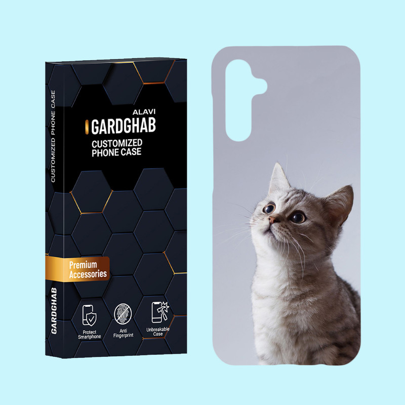 کاور گارد قاب علوی مدل حیوانات مناسب برای گوشی موبایل سامسونگ Galaxy M14 5G