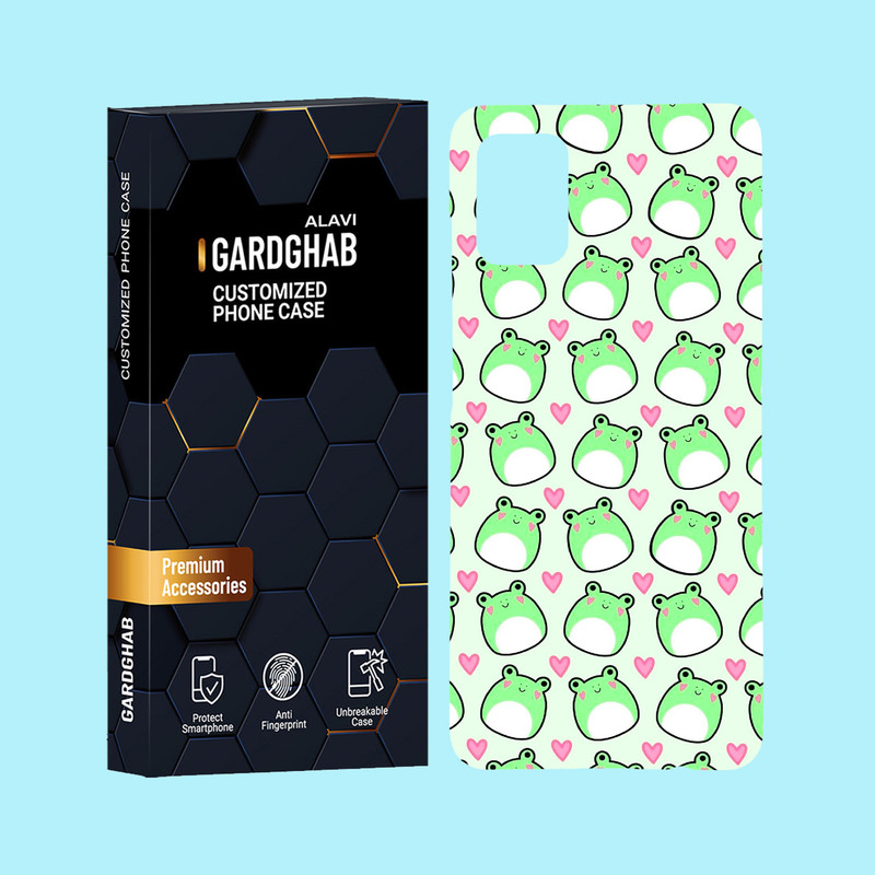 کاور گارد قاب علوی مدل پترن فانتزی مناسب برای گوشی موبایل سامسونگ Galaxy A51 4G