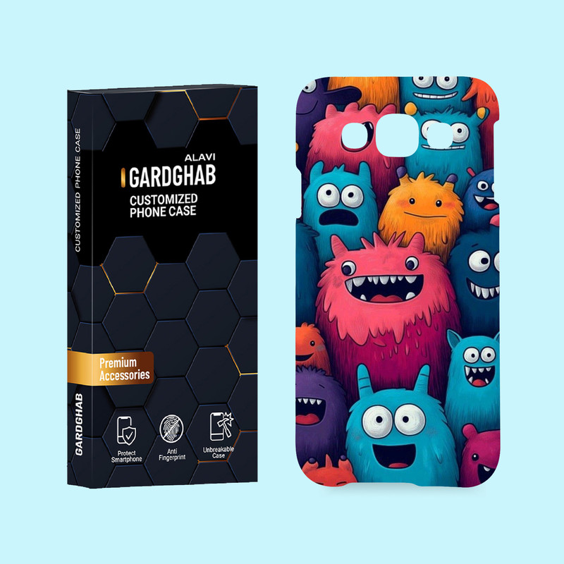 کاور گارد قاب علوی مدل کارتنی و انیمه مناسب برای گوشی موبایل سامسونگ Galaxy E5 2015
