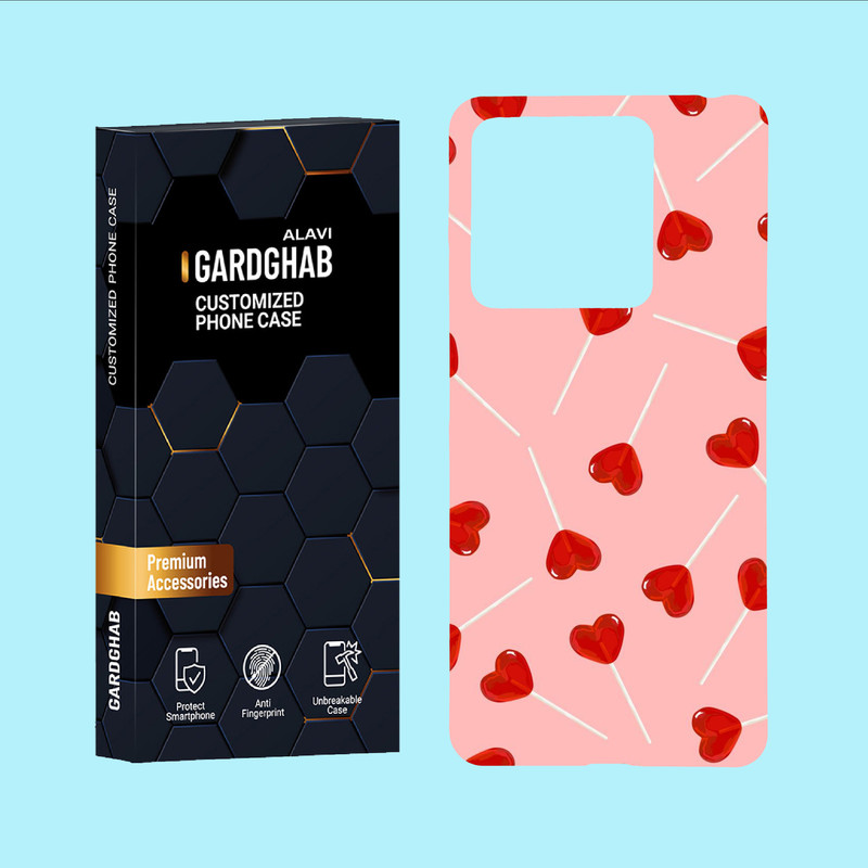 کاور گارد قاب علوی مدل عاشقانه مناسب برای گوشی موبایل شیائومی Redmi Note 13 5G