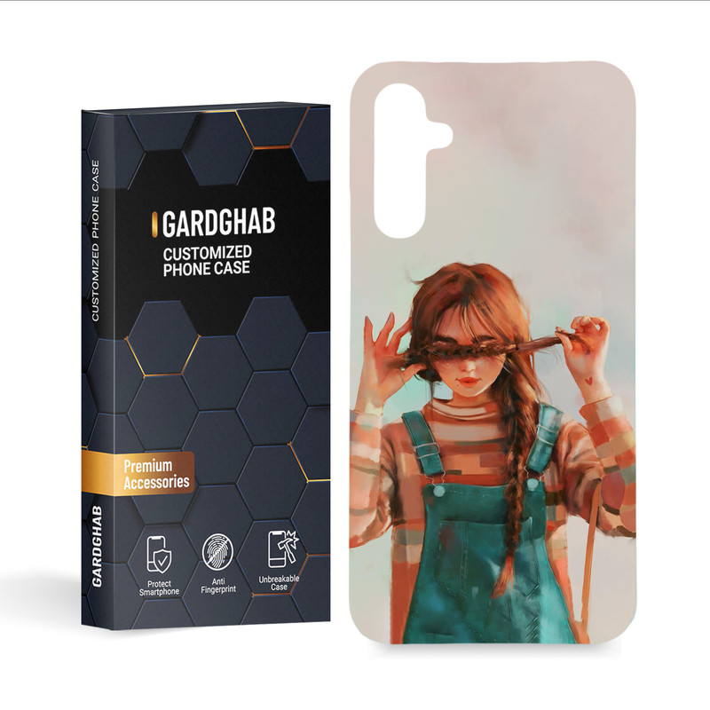 کاور گارد قاب مدل دخترانه مناسب برای گوشی موبایل سامسونگ Galaxy A34 5G