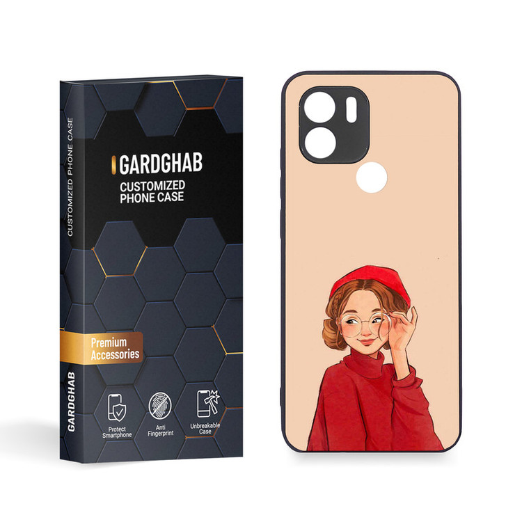 کاور گارد قاب مدل دخترانه مناسب برای گوشی موبایل شیائومی Redemi A1 Plus/Poco C51