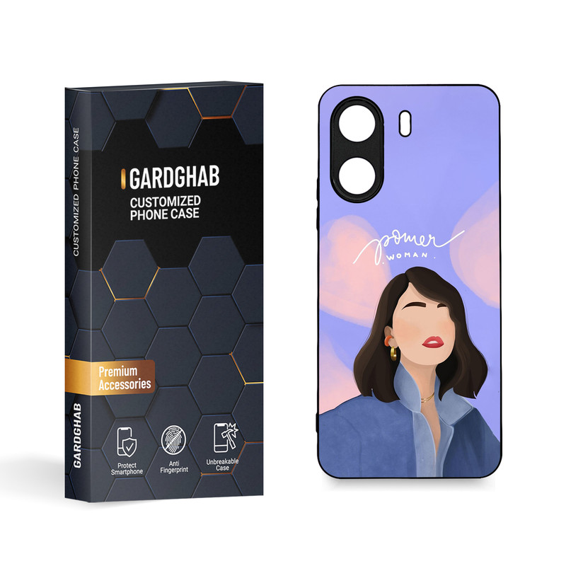 کاور گارد قاب مدل دخترانه مناسب برای گوشی موبایل شیائومی Redmi 13C 4G / Poco C65