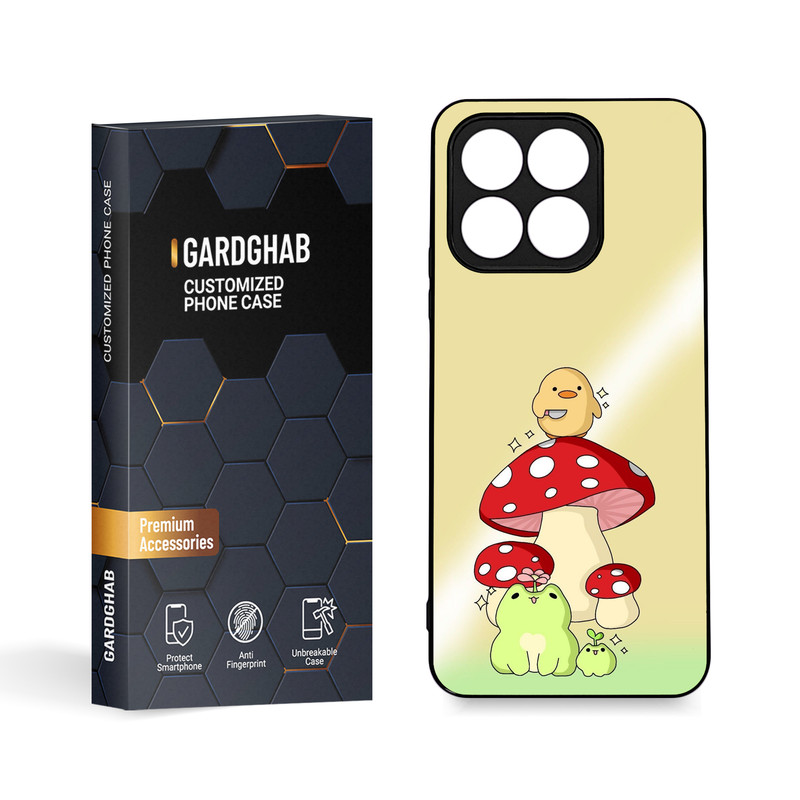 کاور گارد قاب مدل دورژله ای فانتزی مناسب برای گوشی موبایل آنر X8a 4G