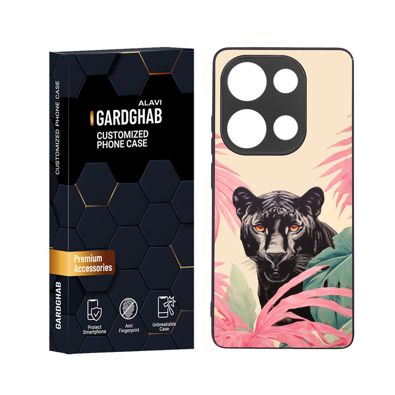 کاور گارد قاب علوی مدل دور ژله ای مناسب برای گوشی موبایل شیائومی Poco M6 Pro 4G