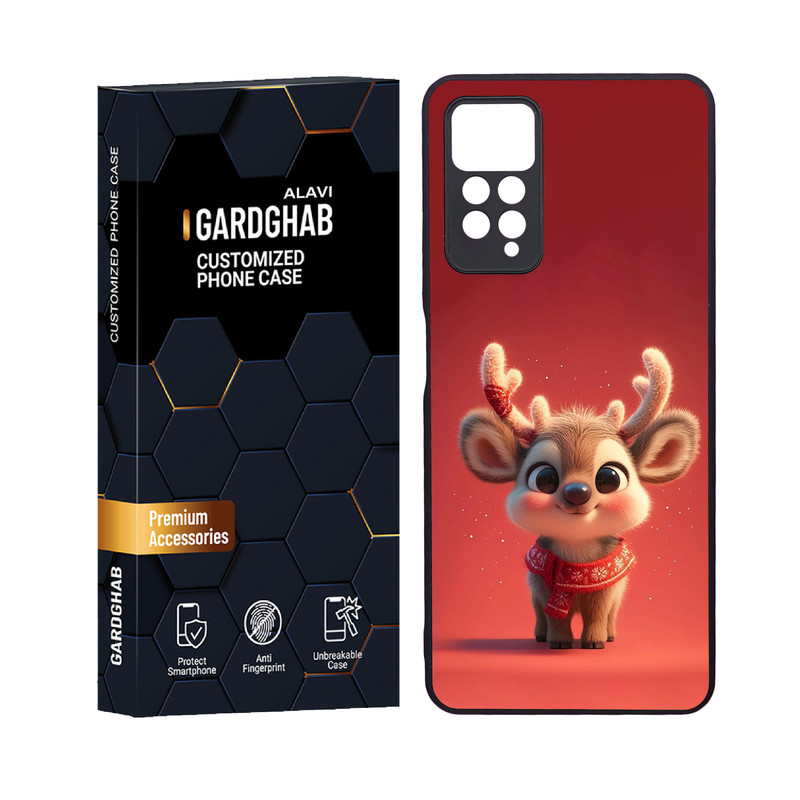 کاور گارد قاب علوی مدل دورژله ای کارتنی و انیمه مناسب برای گوشی موبایل شیائومی Redmi Note 12 Pro 4G