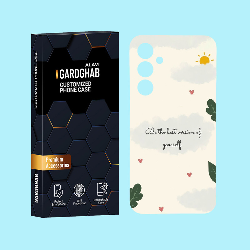 کاور گارد قاب علوی مدل عاشقانه مناسب برای گوشی موبایل سامسونگ Galaxy A55