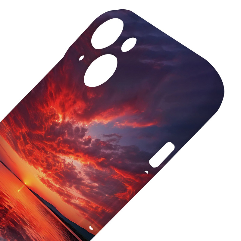 کاور گارد قاب مدل منظره و طبیعت مناسب برای گوشی موبایل اپل iPhone 15