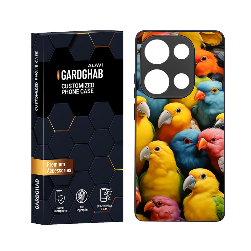 کاور گارد قاب علوی مدل دور ژله ای مناسب برای گوشی موبایل شیائومی Poco M6 Pro 4G