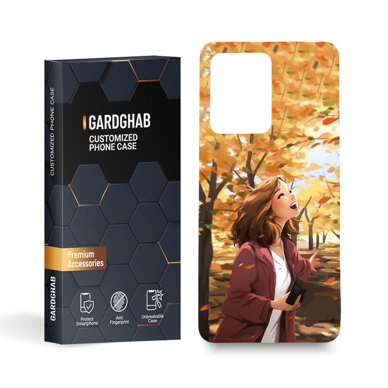 کاور گارد قاب مدل دخترانه مناسب برای گوشی موبایل شیائومی redmi note 12pro 5g