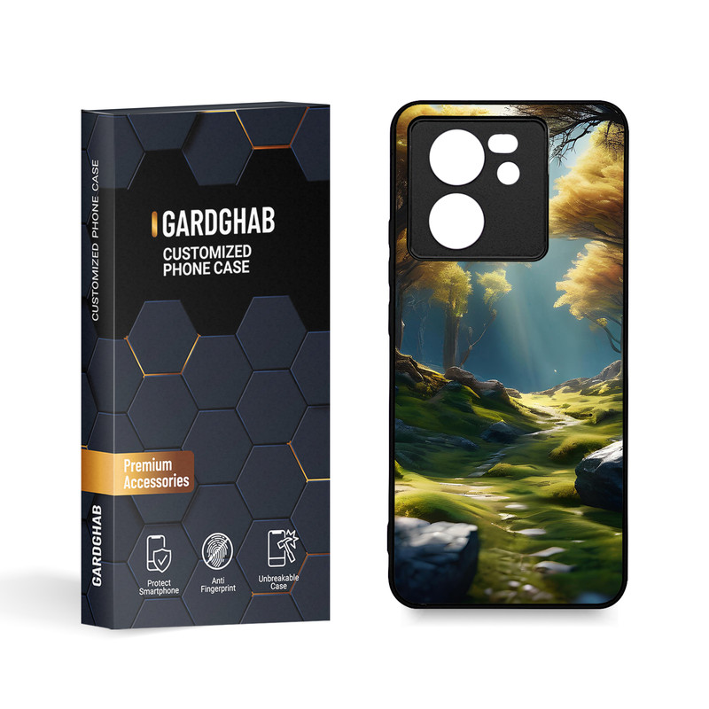 کاور گارد قاب مدل هنری مناسب برای گوشی موبایل شیائومی Mi 13T 5G