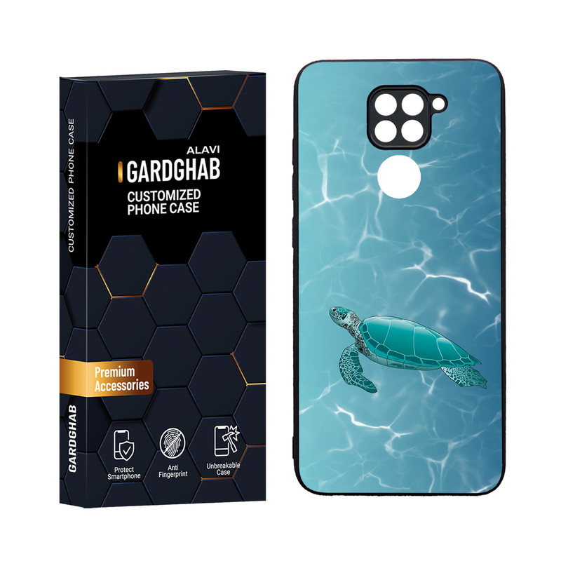 کاور گارد قاب مدل دورژله ای منظره و طبیعت مناسب برای گوشی موبایل شیائومی Redmi Note 9