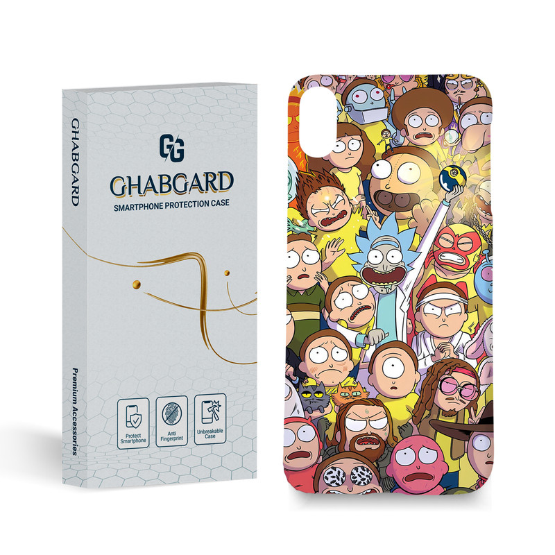 کاور قاب گارد مدل پسرانه مناسب برای گوشی موبایل اپل iphone xs\max
