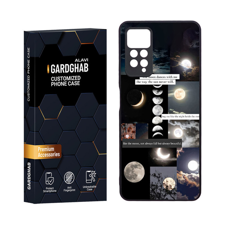 کاور گارد قاب مدل دور ژله ای کهکشان مناسب برای گوشی موبایل شیائومی Redmi Note 12 Pro 4G