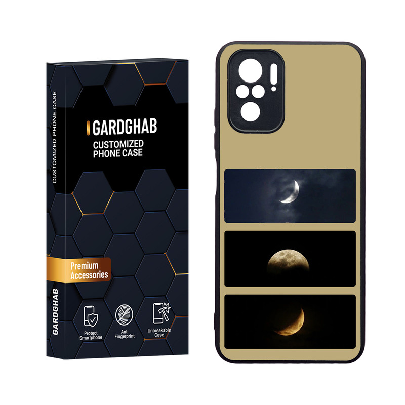 کاور گارد قاب مدل دورژله ای کهکشان مناسب برای گوشی موبایل شیائومی Redmi Note 10 4G / Note 10s / Poco M5s