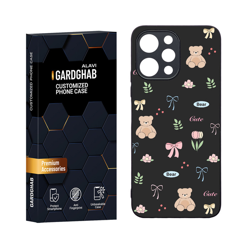 کاور گارد قاب مدل دورژله ای فانتزی مناسب برای گوشی موبایل شیائومی Redmi 12 4G / 5G