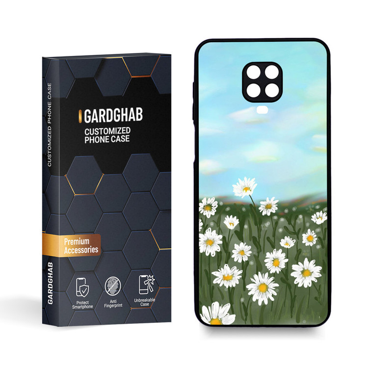 کاور گارد قاب مدل گل مناسب برای گوشی موبایل شیائومی Redmi Note 9s/Note 9 Pro