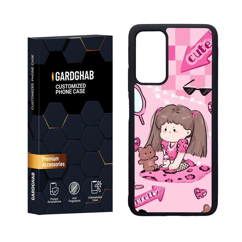 کاور گارد قاب مدل دورژله ای دخترانه مناسب برای گوشی موبایل شیائومی Poco M4 Pro 5G / Redmi Note 11S 5G