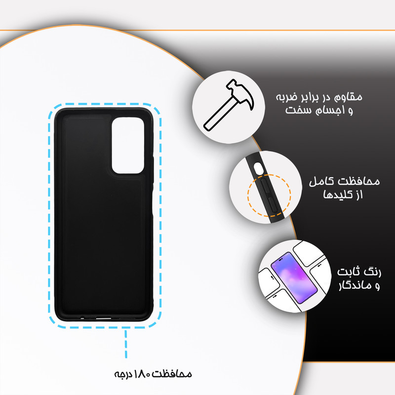 کاور گارد قاب مدل دورژله ای فانتزی مناسب برای گوشی موبایل شیائومی Poco M4 Pro 5G / Redmi Note 11S 5G