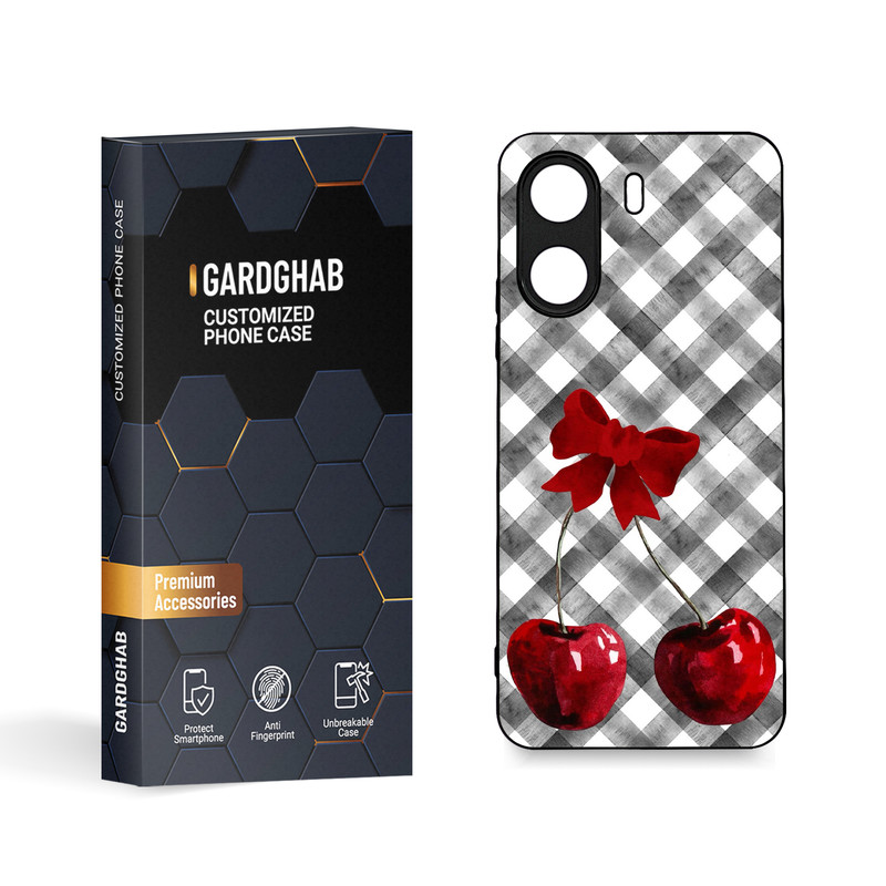 کاور گارد قاب مدل دورژله ای دخترانه مناسب برای گوشی موبایل شیائومی Poco C65 / Redmi 13c