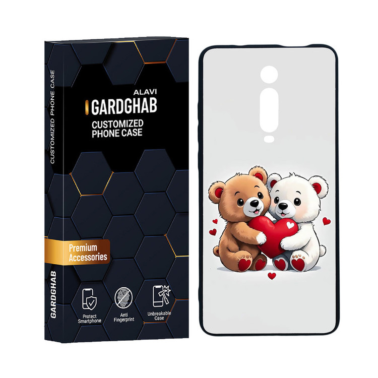 کاور گارد قاب علوی مدل دورژله ای فانتزی مناسب برای گوشی موبایل شیائومی Redmi K20 Pro