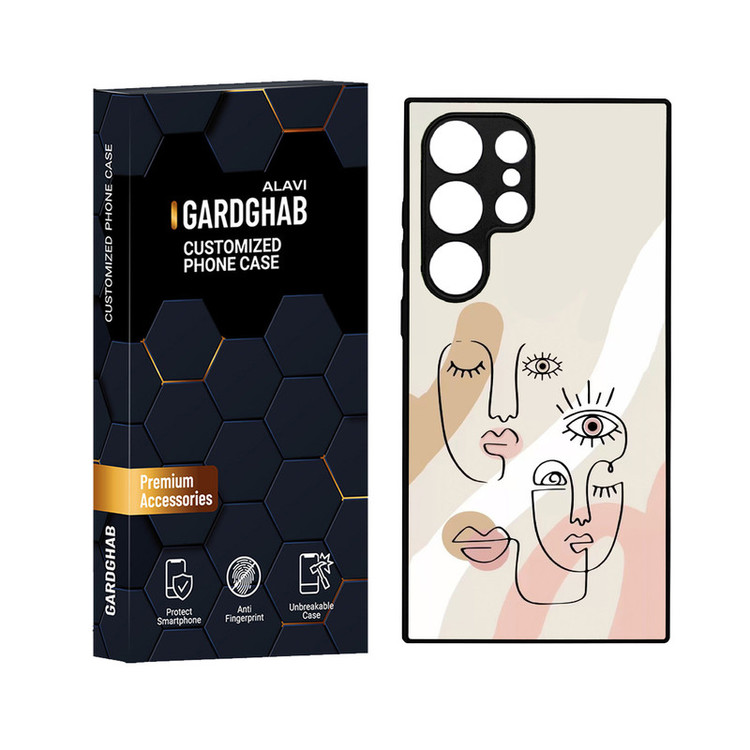 کاور گارد قاب علوی مدل دور ژله ای مناسب برای گوشی موبایل سامسونگ Galaxy S24 Ultra