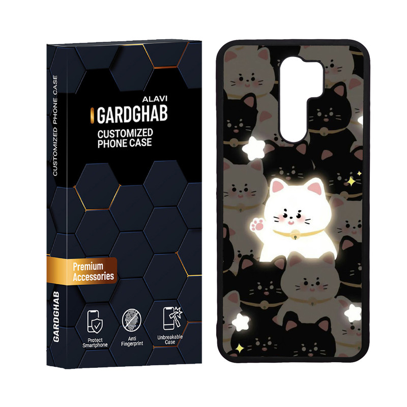 کاور گارد قاب علوی مدل دورژله ای فانتزی مناسب برای گوشی موبایل شیائومی Redmi 9 / Redmi 9 Prime