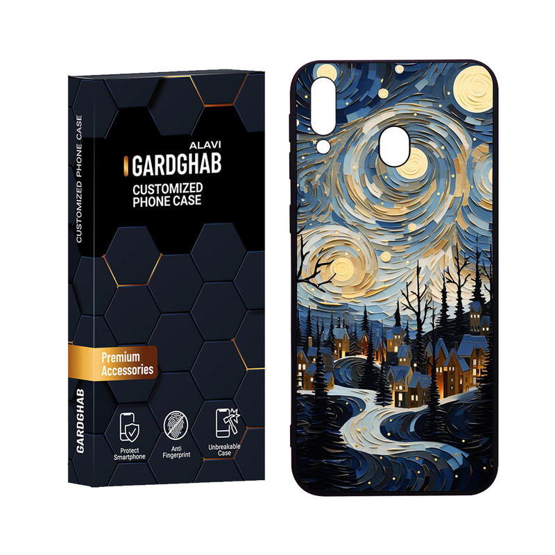 کاور گارد قاب علوی مدل Glass مناسب برای گوشی موبایل سامسونگ Galaxy M20
