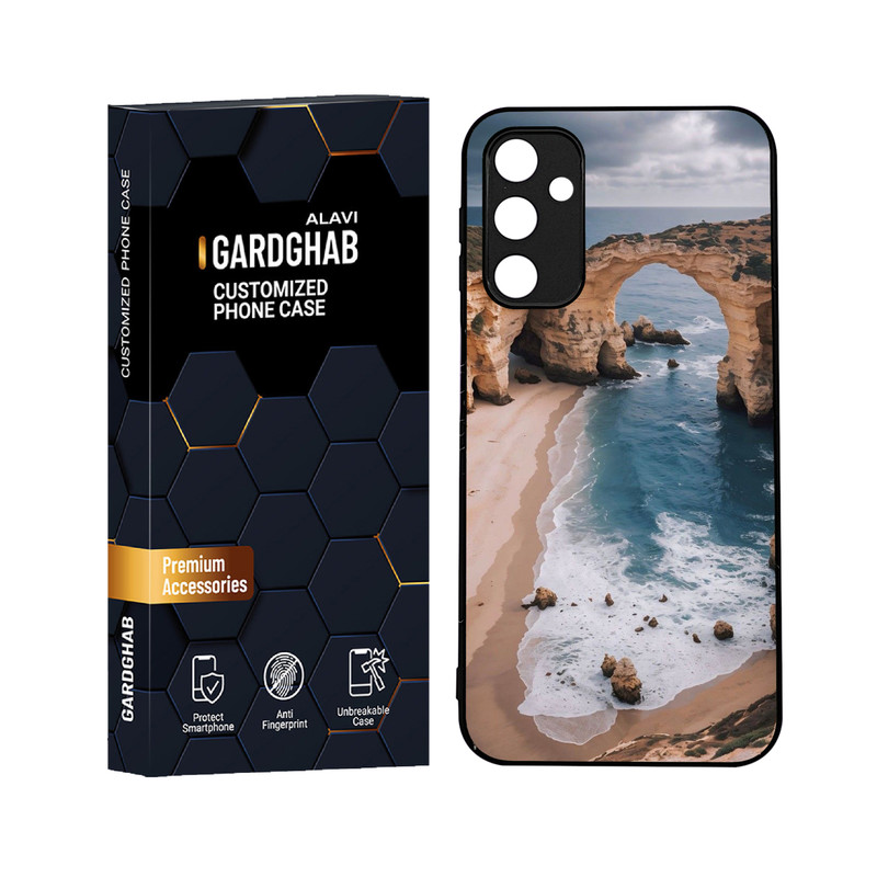 کاور گارد قاب علوی مدل دورژله ای منظره و طبیعت مناسب برای گوشی موبایل سامسونگ Galaxy A24
