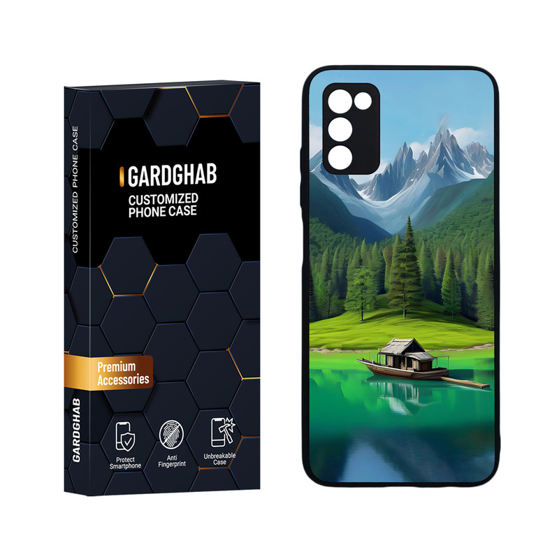کاور گارد قاب مدل هنری مناسب برای گوشی موبایل سامسونگ Galaxy A03s