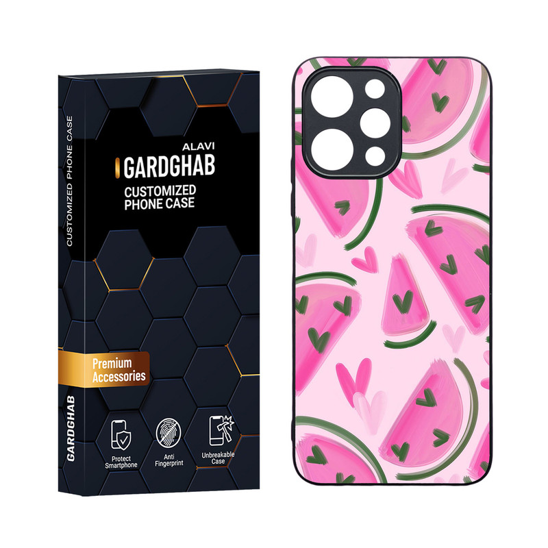 کاور گارد قاب مدل دورژله ای فانتزی مناسب برای گوشی موبایل شیائومی Redmi 12 4G / 5G