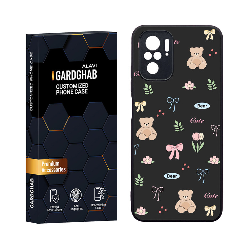 کاور گارد قاب مدل دورژله ای فانتزی مناسب برای گوشی موبایل شیائومی Redmi Note 10 4G / Note 10s / Poco M5s