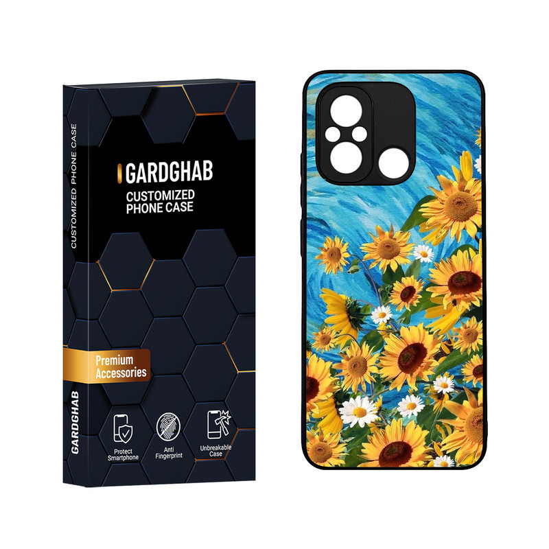 کاور گارد قاب مدل دورژله ای هنری مناسب برای گوشی موبایل شیائومی Poco C55 / Redmi 12c