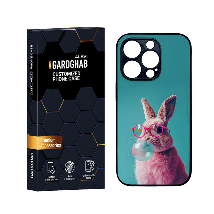 کاور گارد قاب علوی مدل دورژله ای فانتزی مناسب برای گوشی موبایل اپل iphone 14 Pro Max