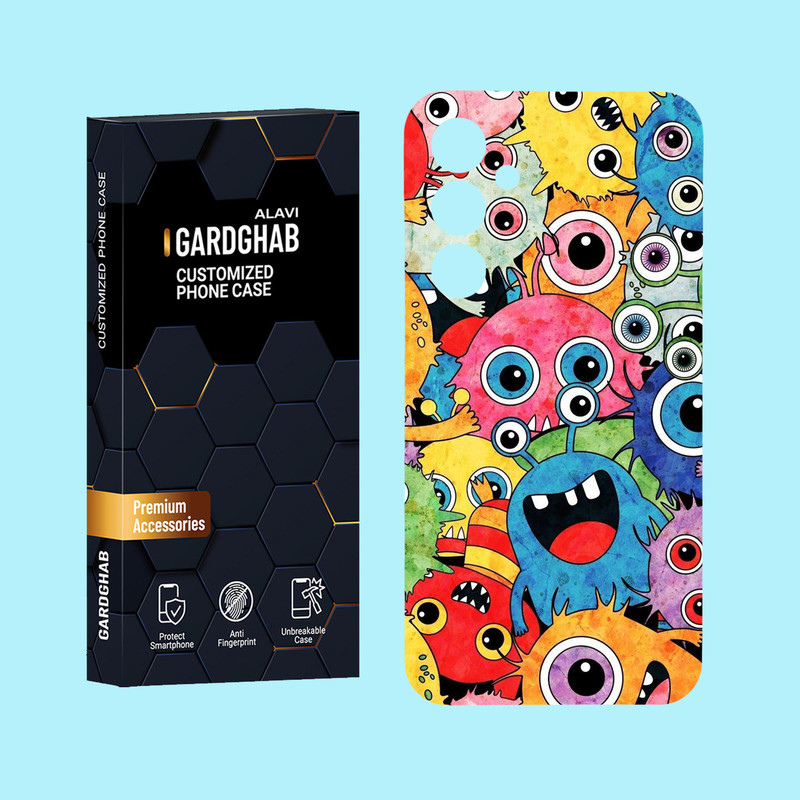 کاور گارد قاب علوی مدل کارتونی و انیمه مناسب برای گوشی موبایل سامسونگ Galaxy A55