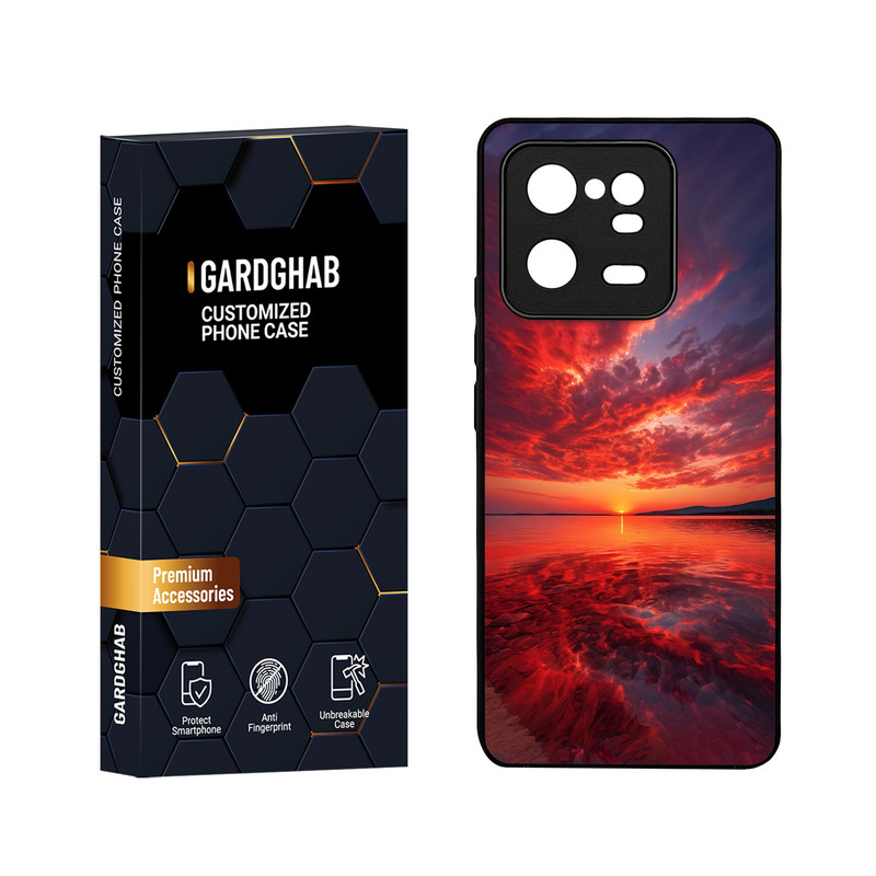 کاور گارد قاب مدل طبیعت مناسب برای گوشی موبایل شیائومی Mi 13 Pro 5G