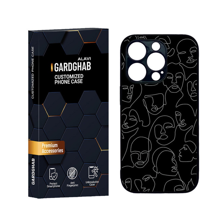 کاور گارد قاب علوی مدل دورژله ساده و مینیمال مناسب برای گوشی موبایل اپل iPhone 14 Pro Max