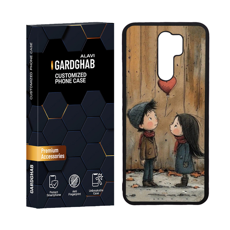 کاور گارد قاب علوی مدل دورژله ای فانتزی مناسب برای گوشی موبایل شیائومی Redmi 9 / Redmi 9 Prime