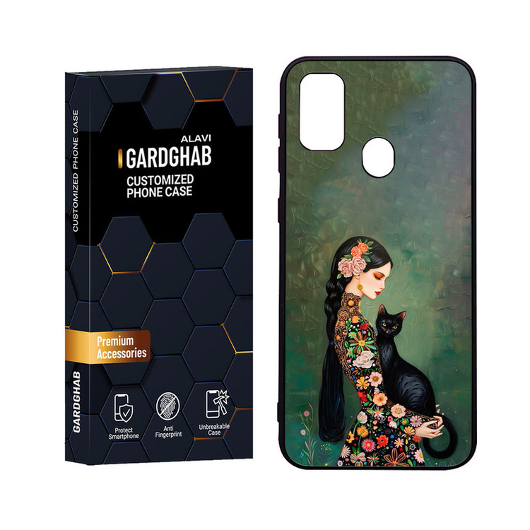 کاور گارد قاب علوی مدل Glass مناسب برای گوشی موبایل سامسونگ Galaxy M21