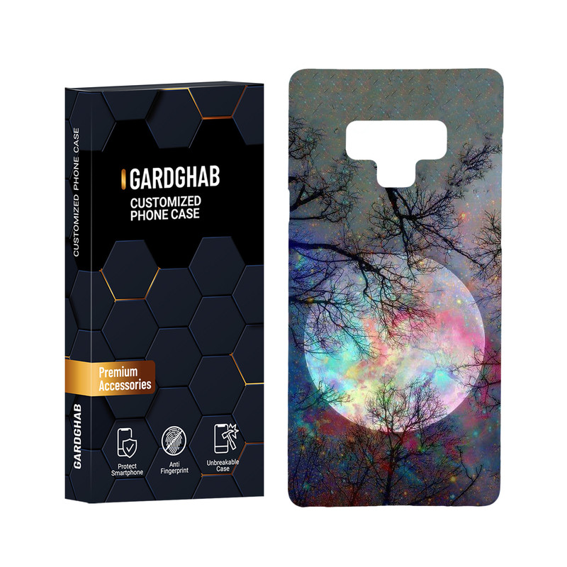 کاور گارد قاب مدل کهکشان مناسب برای گوشی موبایل سامسونگ Galaxy Note 9