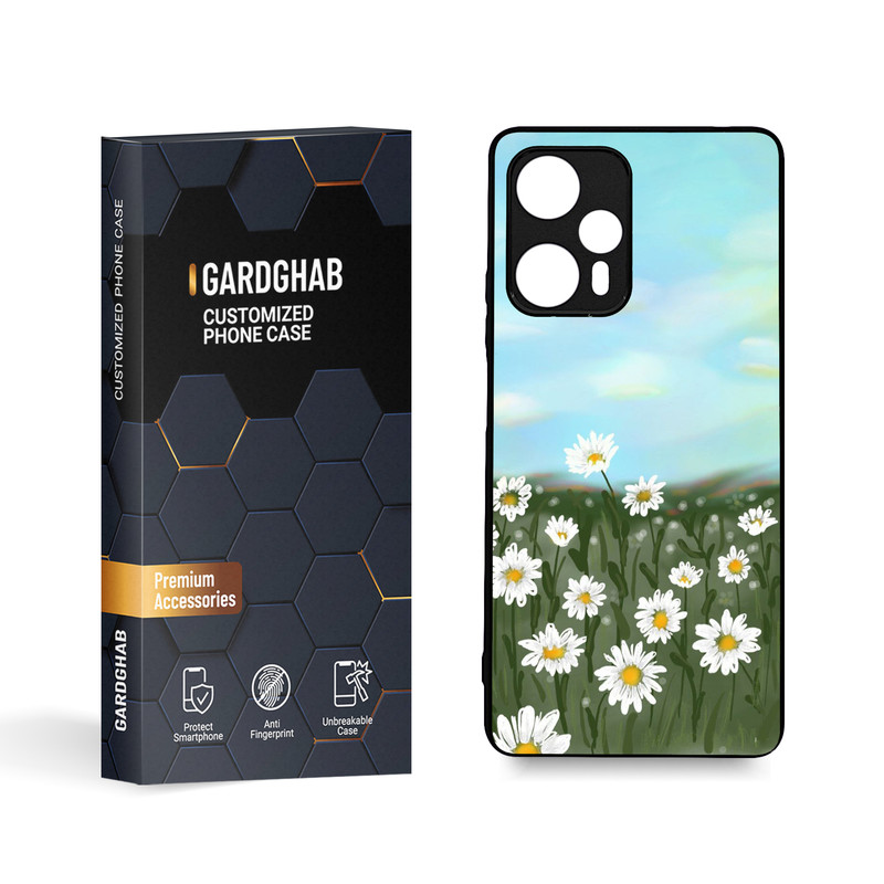 کاور گارد قاب مدل گل مناسب برای گوشی موبایل شیائومی Redmi note 12 Turbo/Poco F5