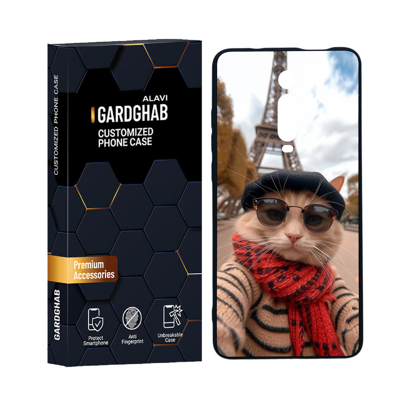 کاور گارد قاب علوی مدل دورژله ای هنری مناسب برای گوشی موبایل شیائومی Redmi K20 Pro