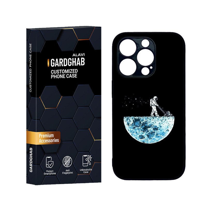 کاور گارد قاب علوی مدل دورژله ای کهکشان مناسب برای گوشی موبایل اپل iPhone 14 Pro Max