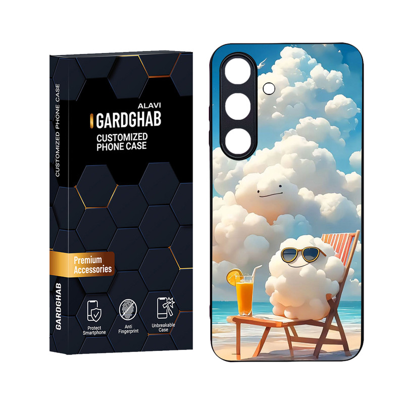 کاور گارد قاب علوی مدل Glass مناسب برای گوشی موبایل سامسونگ Galaxy S25