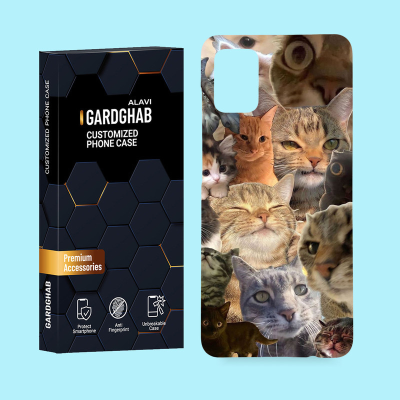کاور گارد قاب علوی مدل حیوانات مناسب برای گوشی موبایل سامسونگ Galaxy A51
