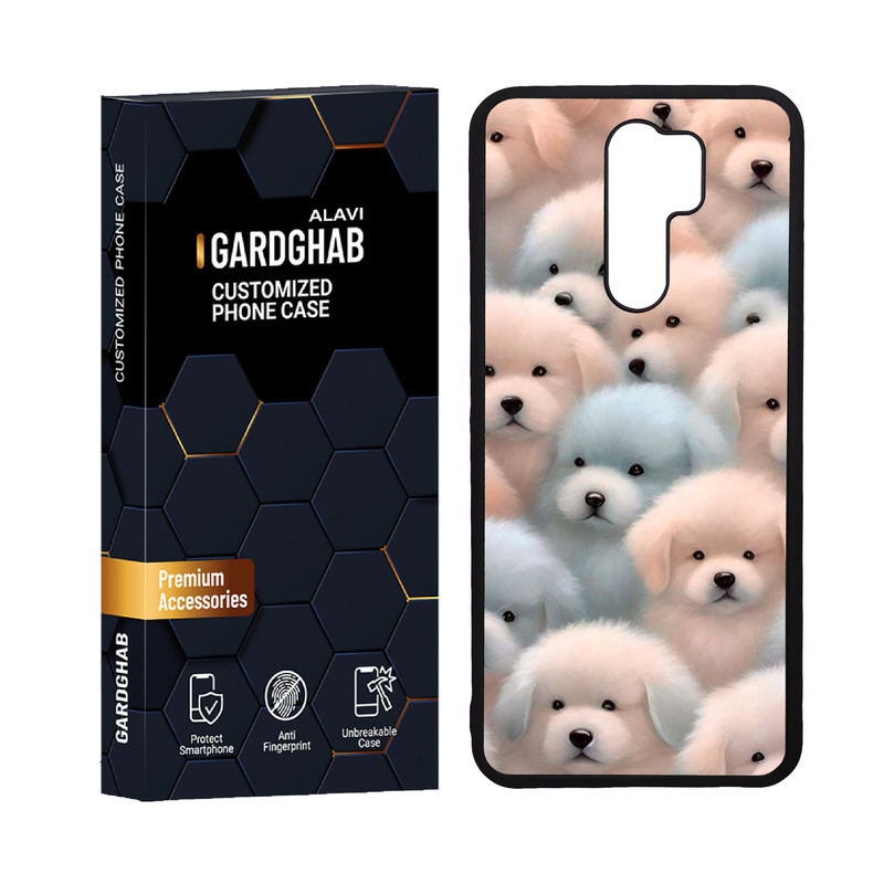 کاور گارد قاب علوی مدل دورژله ای فانتزی مناسب برای گوشی موبایل شیائومی Redmi 9 / Redmi 9 Prime